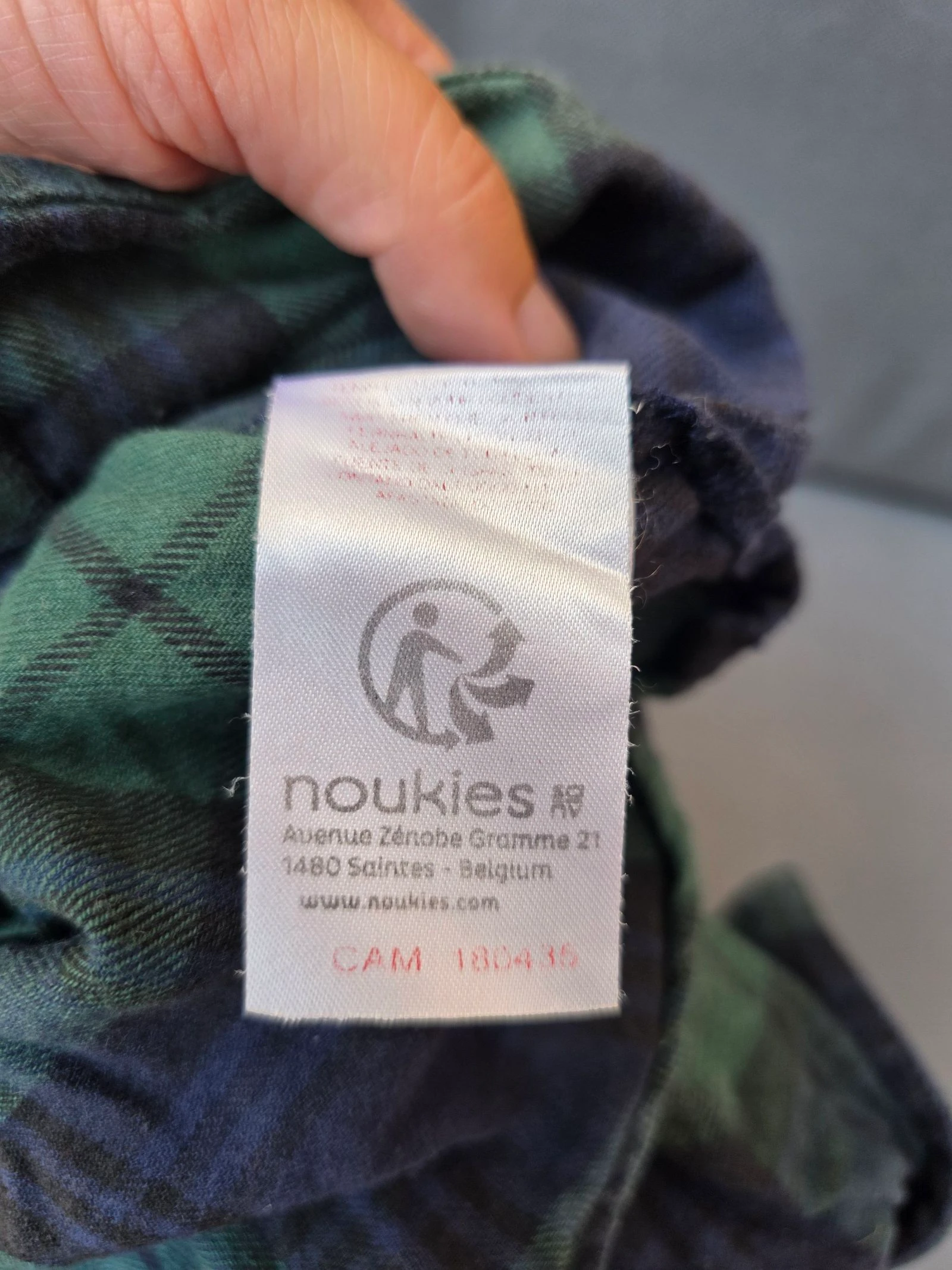 Chemise à carreaux Noukie's  – photo 4